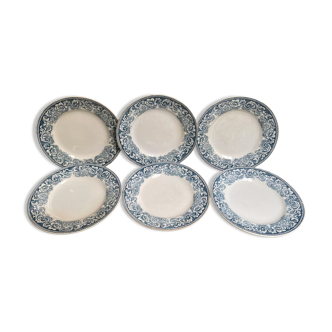 6 Terre de Fer flat plates, St Amand