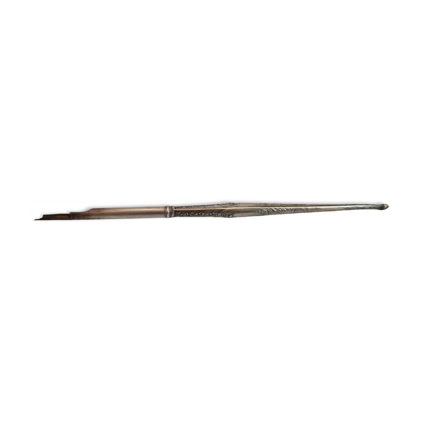 Porte-plume argent début XXéme