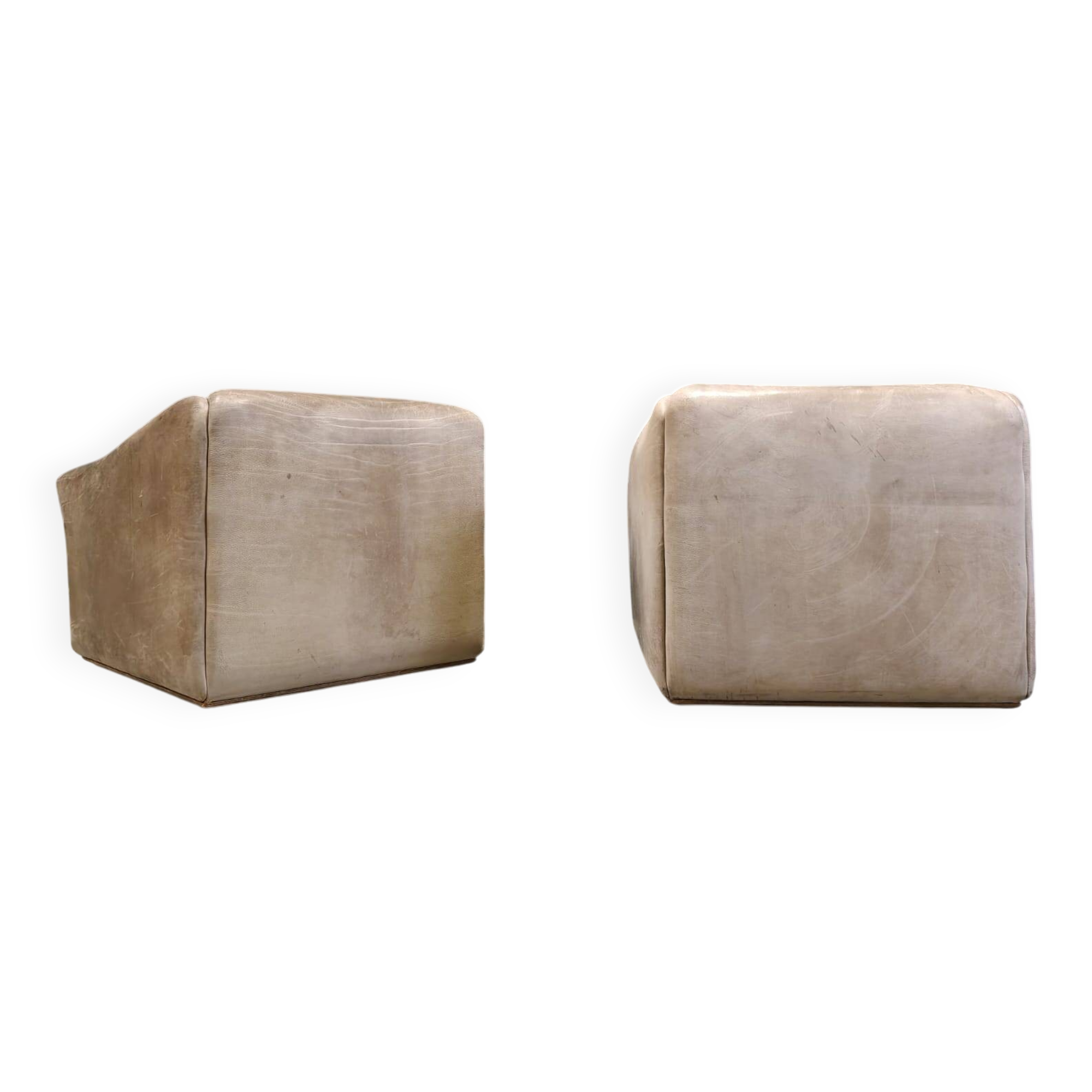 De Sede DS47 armchairs set of 2, 1960s