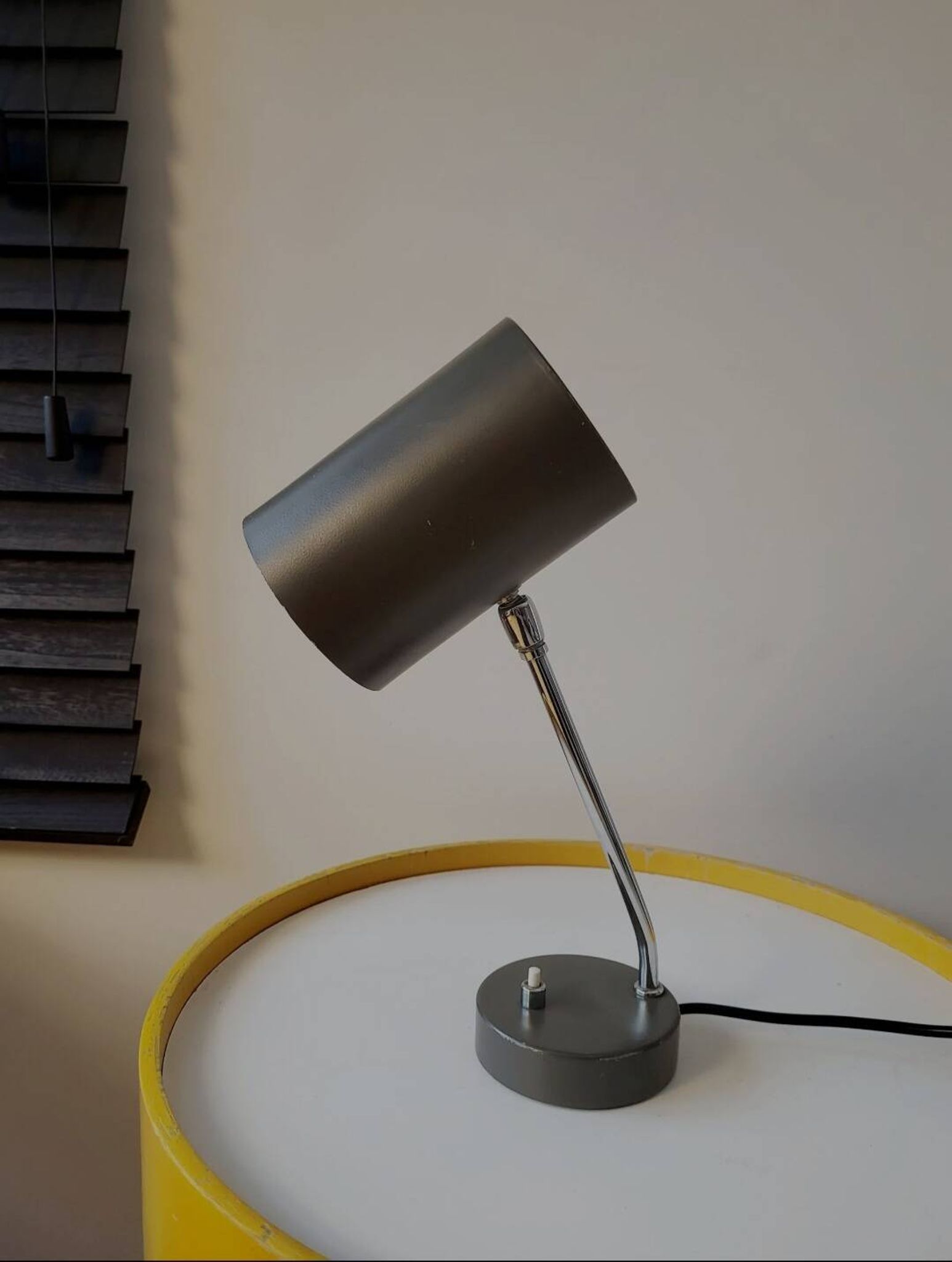 Vintage bureaulamp mid century, bauhaus stijl, jaren 1970