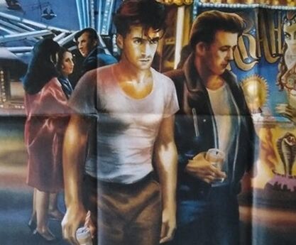 Vintage poster original concert Etienne Daho 120x80 cm