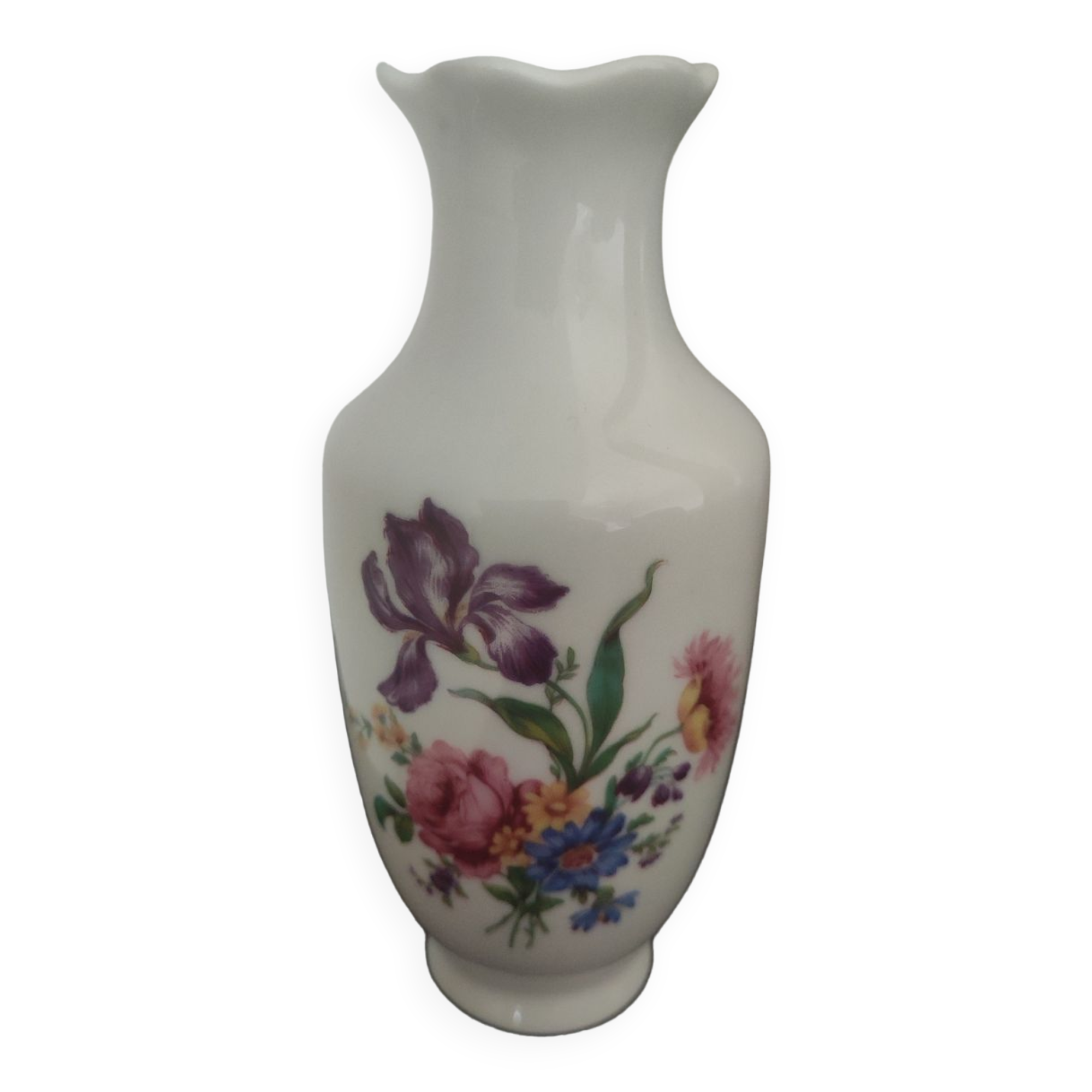 Limoges porcelain vase
