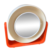 Lampe vintage avec miroir rond