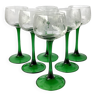 Chiseled French Roemer Alsace glasses - Bistro white wine glasses