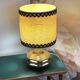 Table lamp, in sandstone, from the 70s