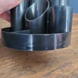 Vintage modernist desk organizer