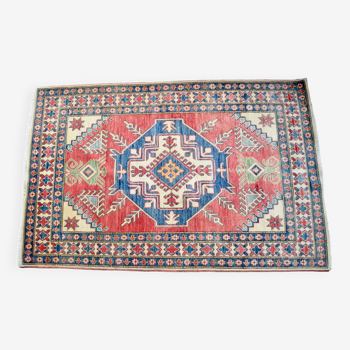Hand-knotted Kazak rug 195x127cm