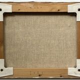 Vintage Mid-Century Caroline Bennett Paris Cityscape Scene Oil Painting