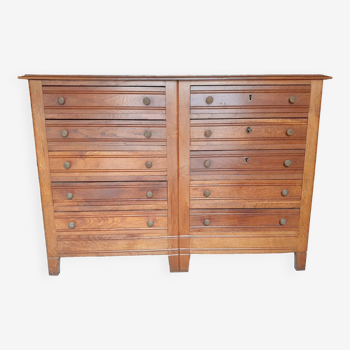 Dressing table chest of drawers