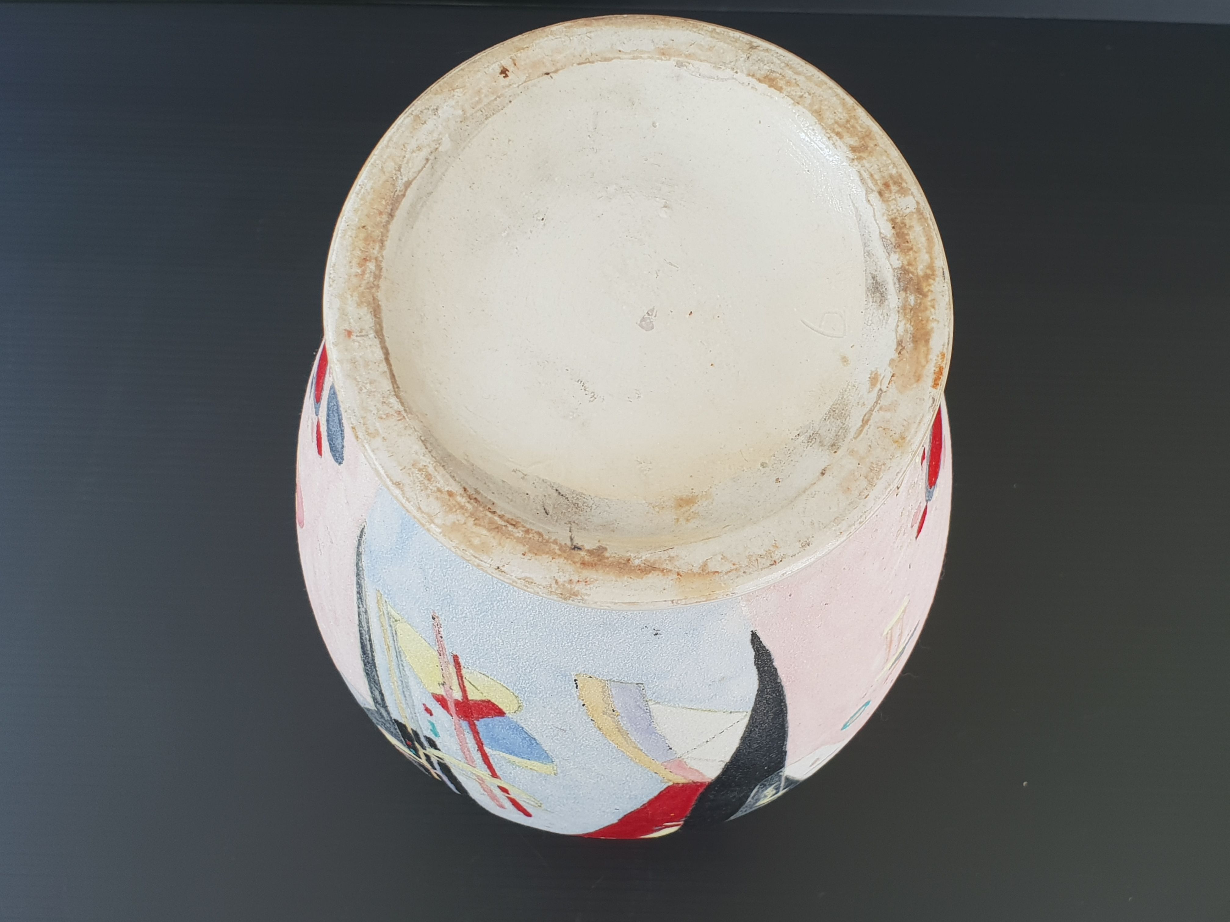 Vintage Italian vase 1980