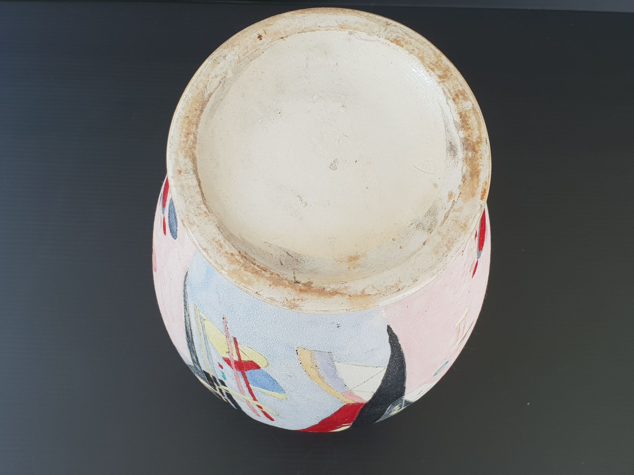 Vintage Italian vase 1980