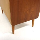 Commode scandinave "tallboy" en teck, Suède, 1950