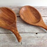 Duo of wooden dishes