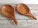 Duo of wooden dishes