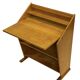 Vintage Oak Secretary Desk by Cor Alons for Den Boer Gouda