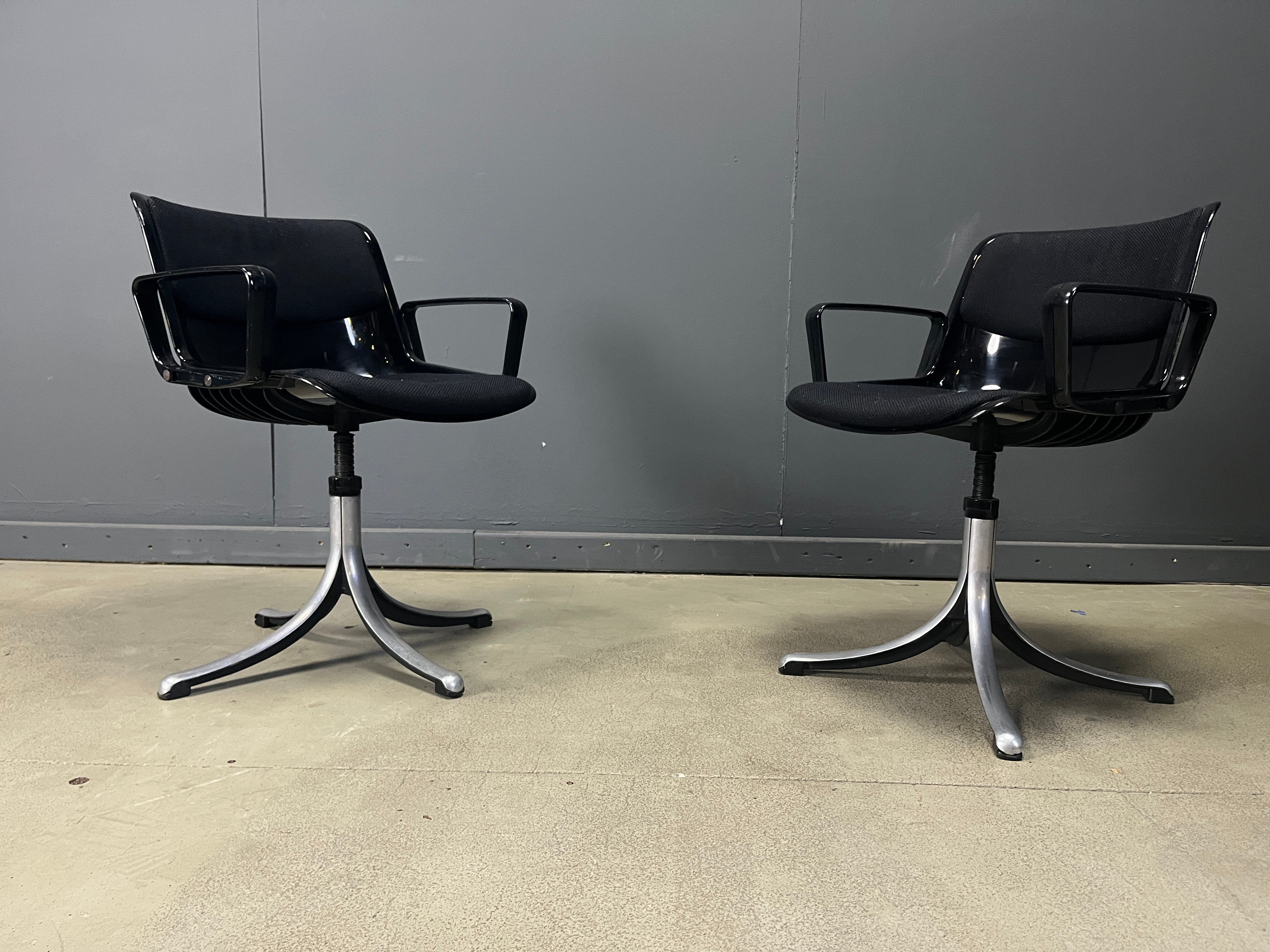 Chaises 'Modus' d'Osvaldo Borsani pour Tecno, années 1970 - ensemble de 2