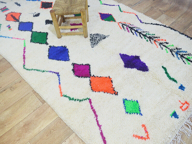 Moroccan berber carpet 273x145cm