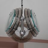 Chrome and glass hanging