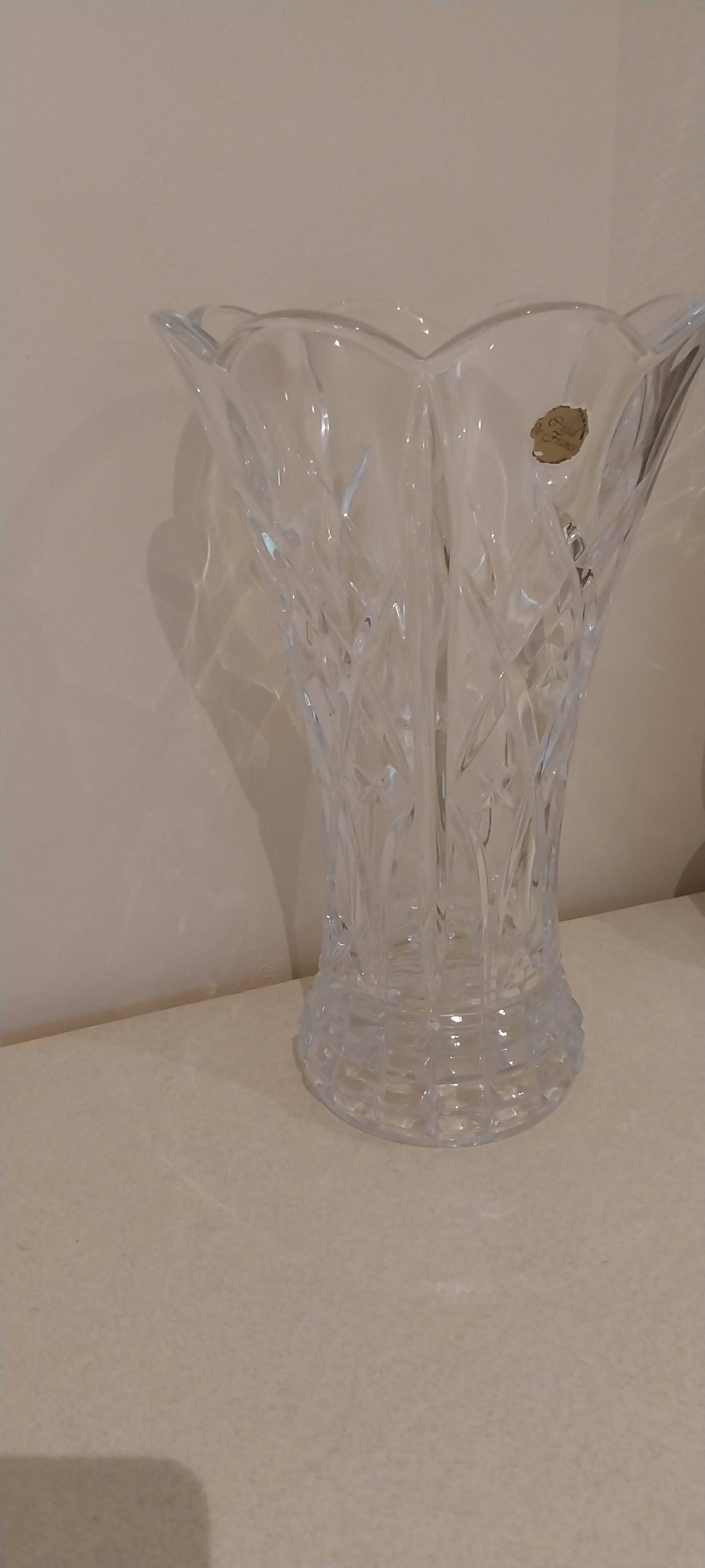 Crystal vase