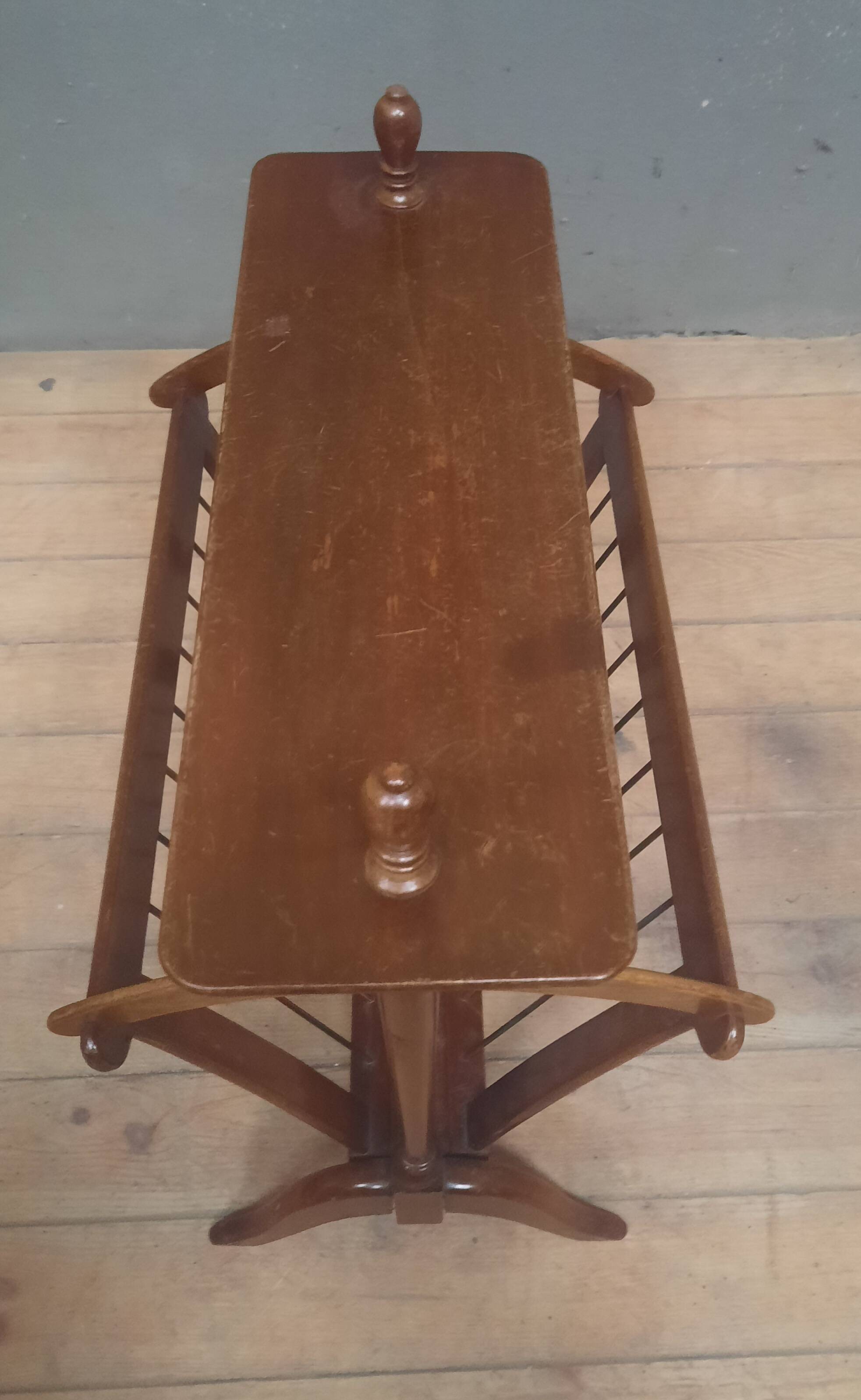 Mahogany review door