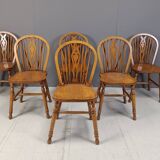 Set of 6 Vintage Ercol Dining Chairs, 1950's