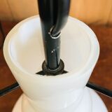 Vintage Murano white hanging lamp