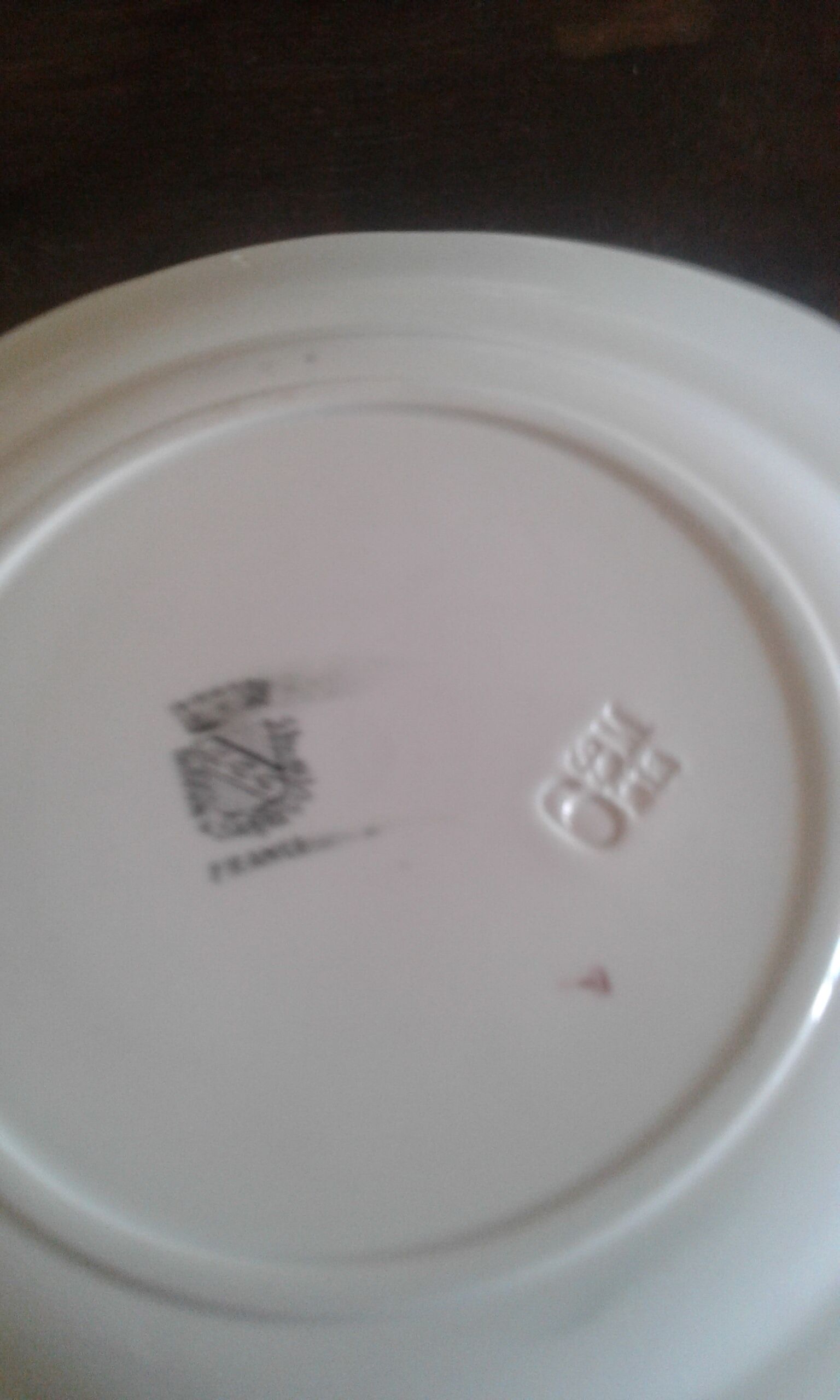 Set of ten plates Sarreguemines theme Field and seasons