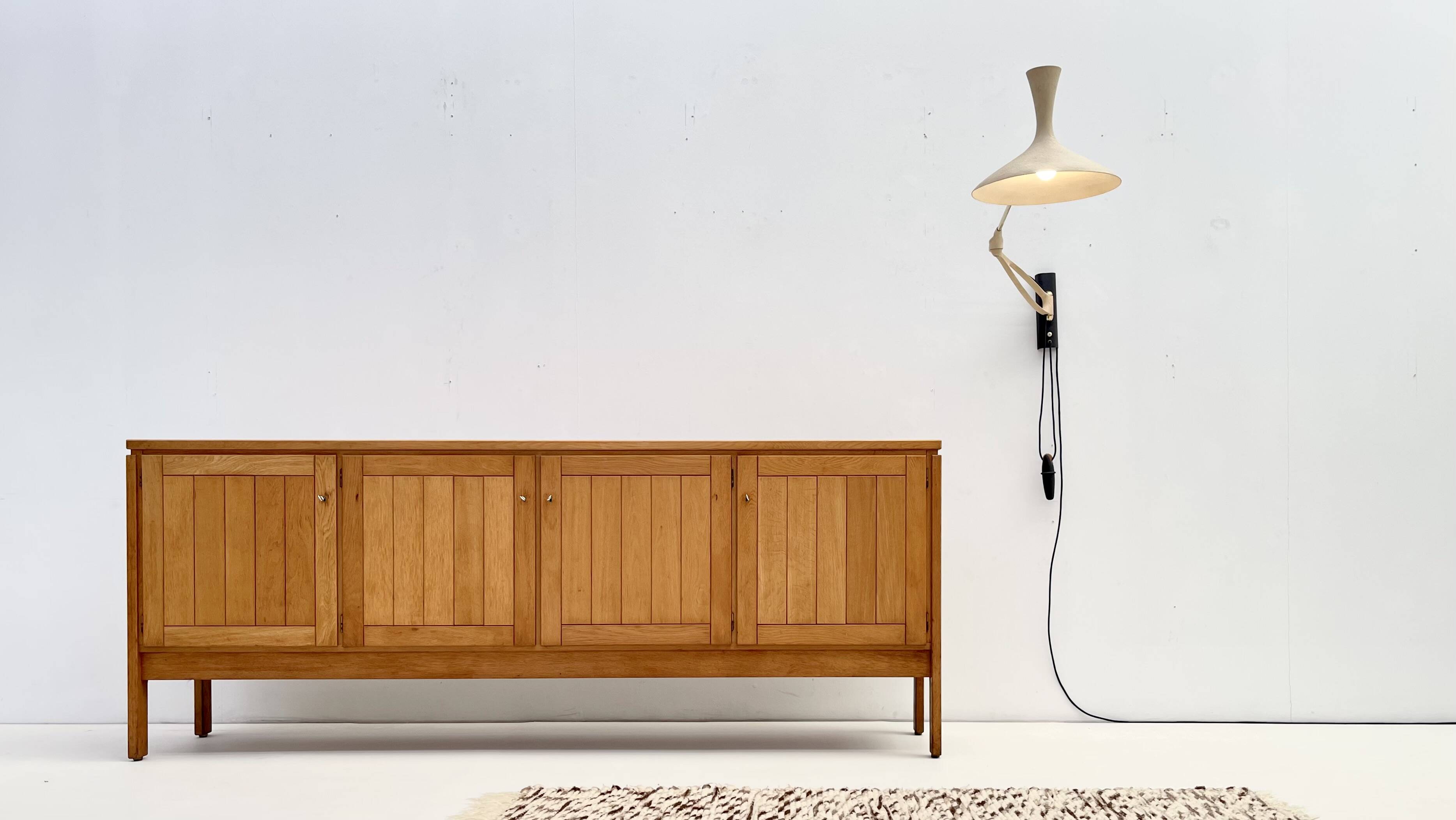 Oak credenza by Van den Berghe Pauvers
