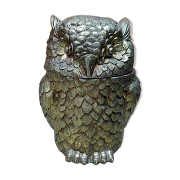 Seau à glace Mauro Manetti hibou italien vintage
