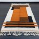 Traditional handmade pure wool rug, size 150 x 250 cm