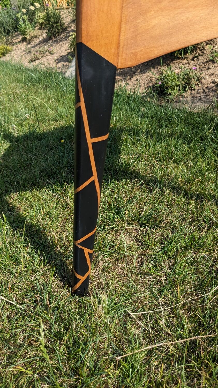 Vintage Scandinavian chair upgraded