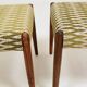 Dining chair set of 2 fiore green