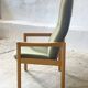 Scandinavian high-back lounge chair