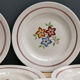 Lot of dessert plates in faience - Mill of Wolves - The Hive