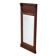 Mirror in wooden frame, Danish design, 1970s, production: Denmark