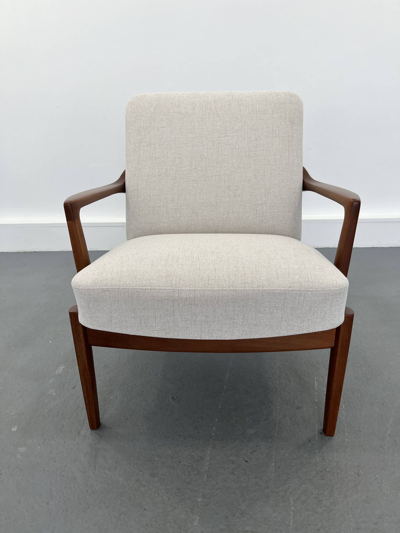 Fauteuil lounge vintage danois en teck, 1970