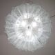 Taormina, Large Size Murano Clear trasparent Vintage Glass Ceiling Light, 1