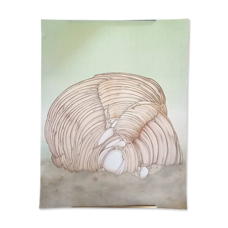 Alain Le Foll (1934-1981) art print - editions Galerie Lahumière 68 x 53 cm