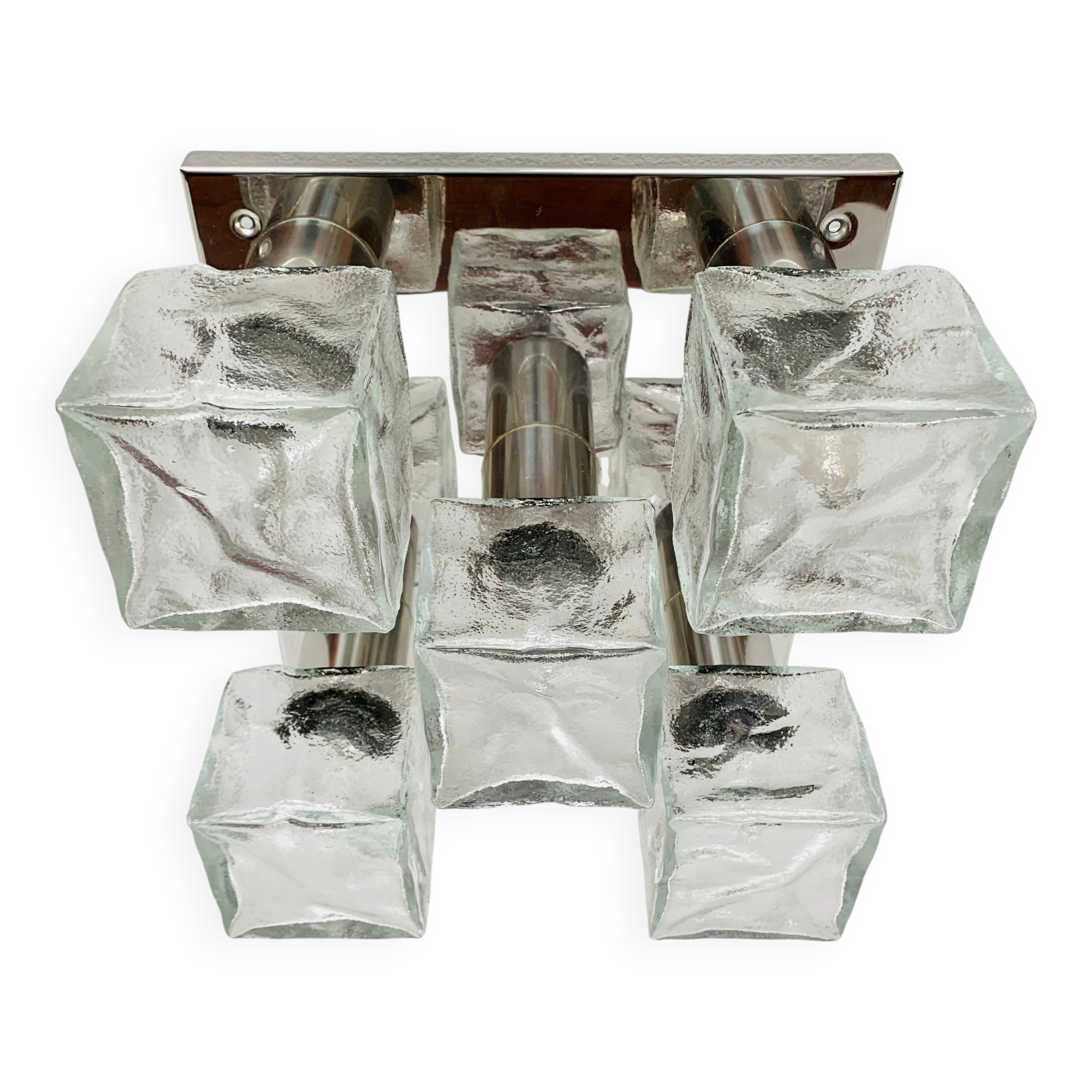 Ice Cube Flush Light by J.T. Kalmar