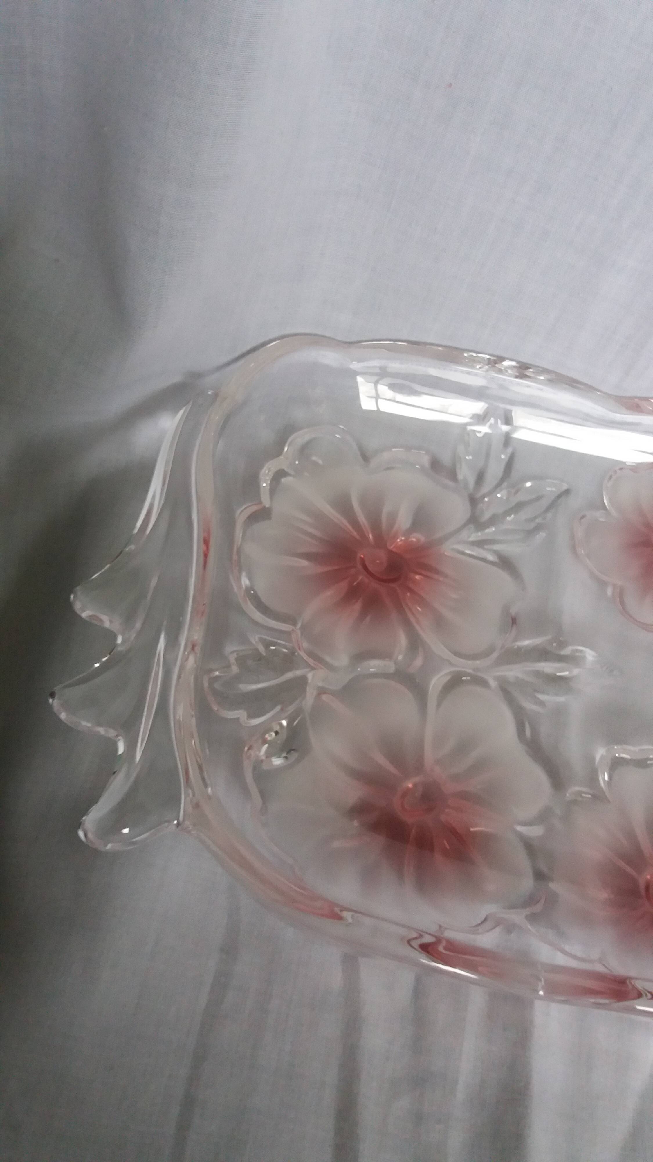 Walther-Glas flower fancies cake dish