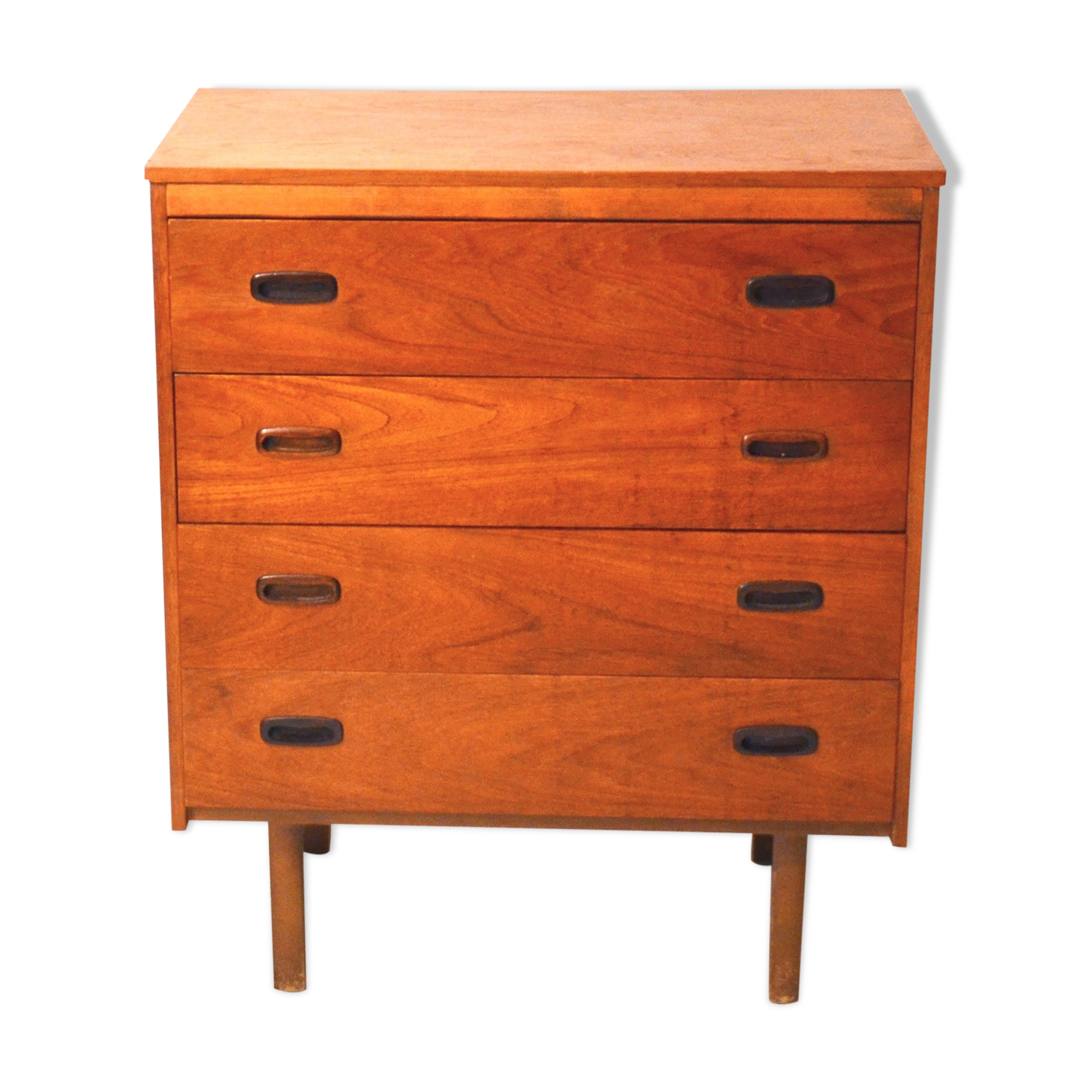 Scandinavian teak chest of drawer 60s
