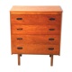 Scandinavian teak chest of drawer 60s