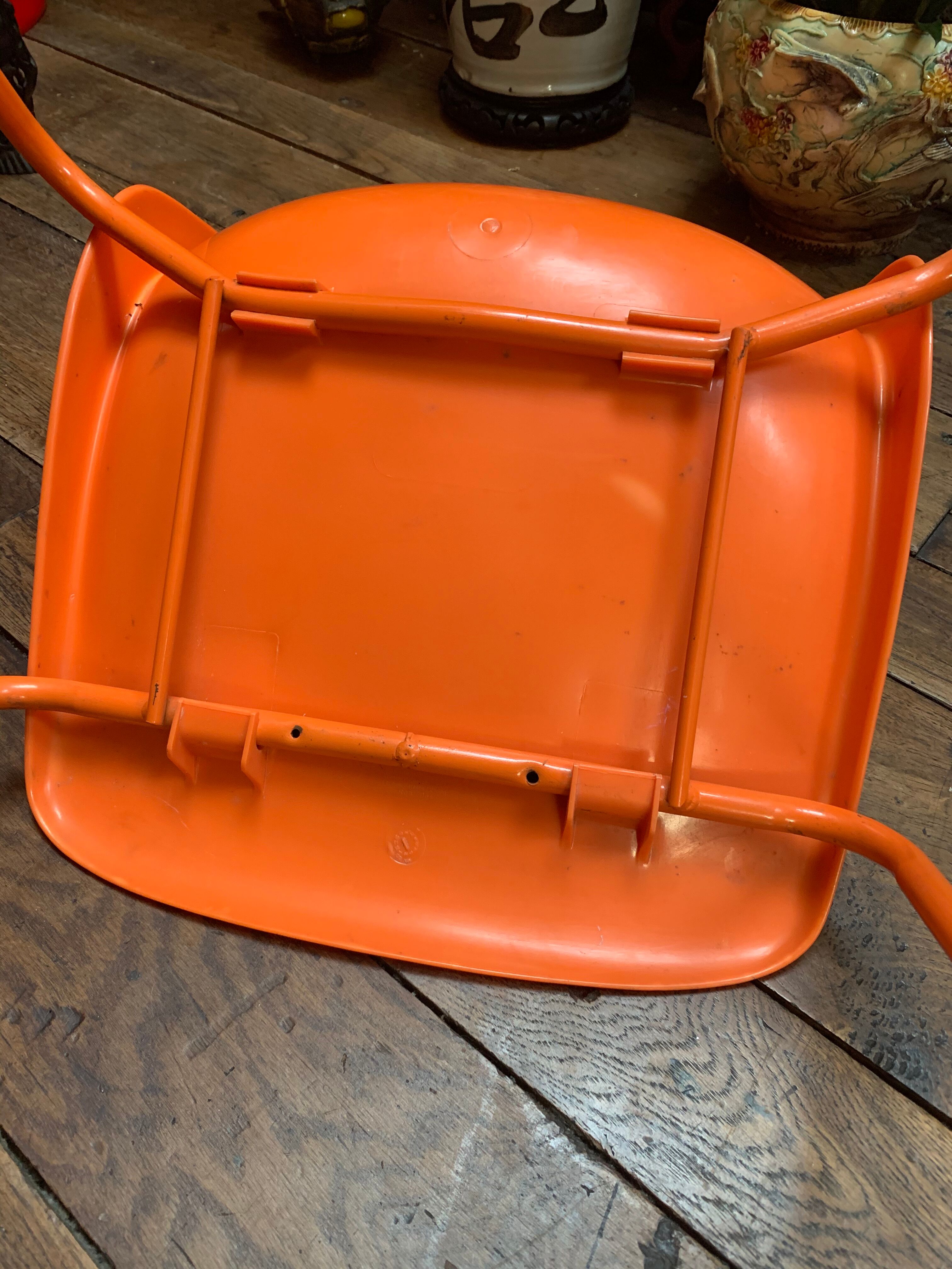 Vintage orange Grofilex chair