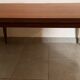 Grande table de ferme en chene des années 50 extensible