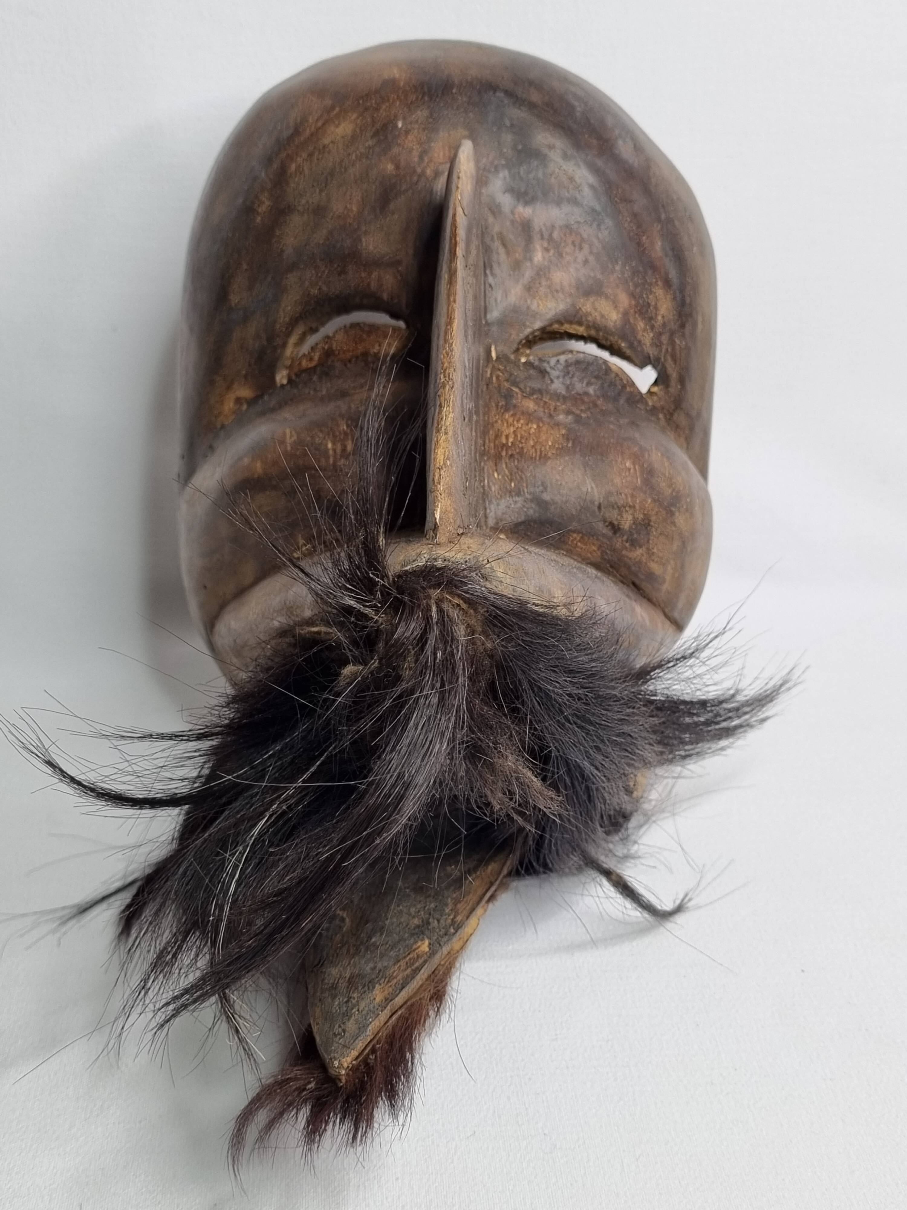 Dan Zoomorphic Gagon Mask, Ivory Coast, Liberia, 20th century, 26 x 22 cm