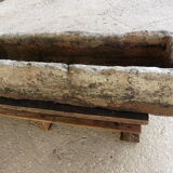 Old natural stone trough