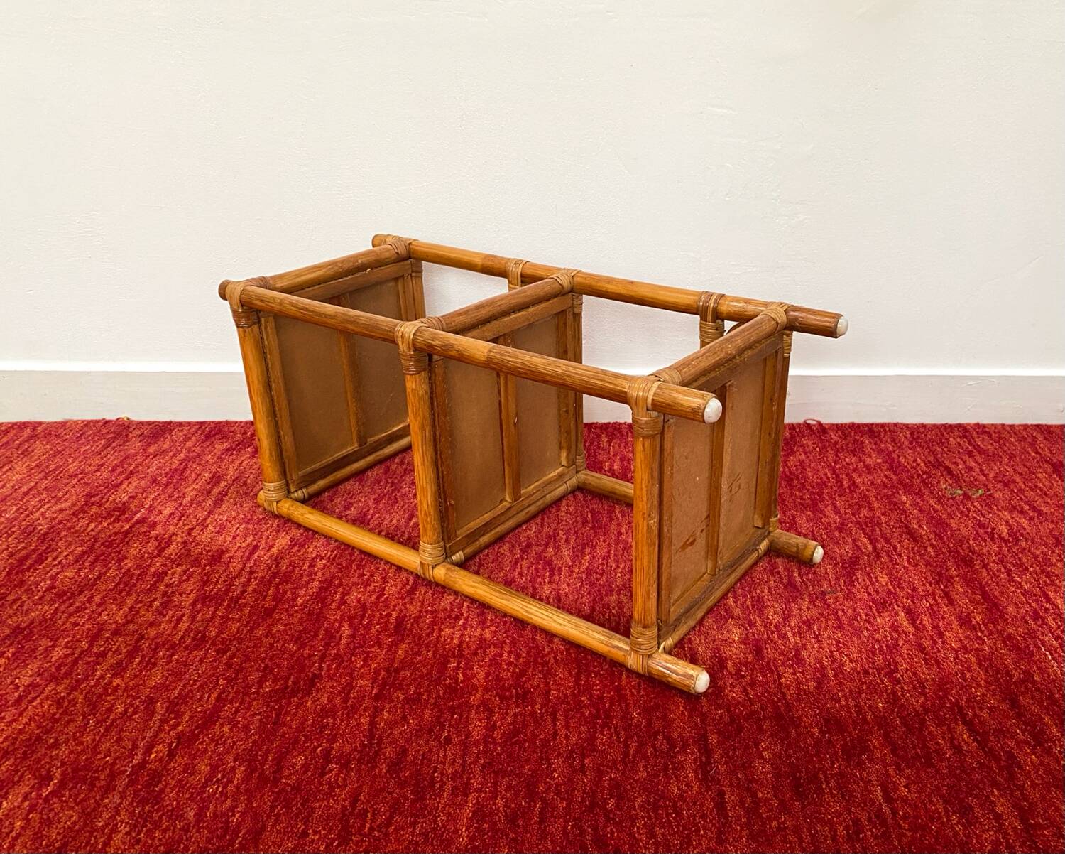Bedside / Occasional furniture / Rattan and bamboo shelf