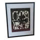Tableau Vintage Art Optique - Victor Vasarely - Frame 50x40cm
