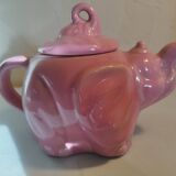 Pink elephant teapot