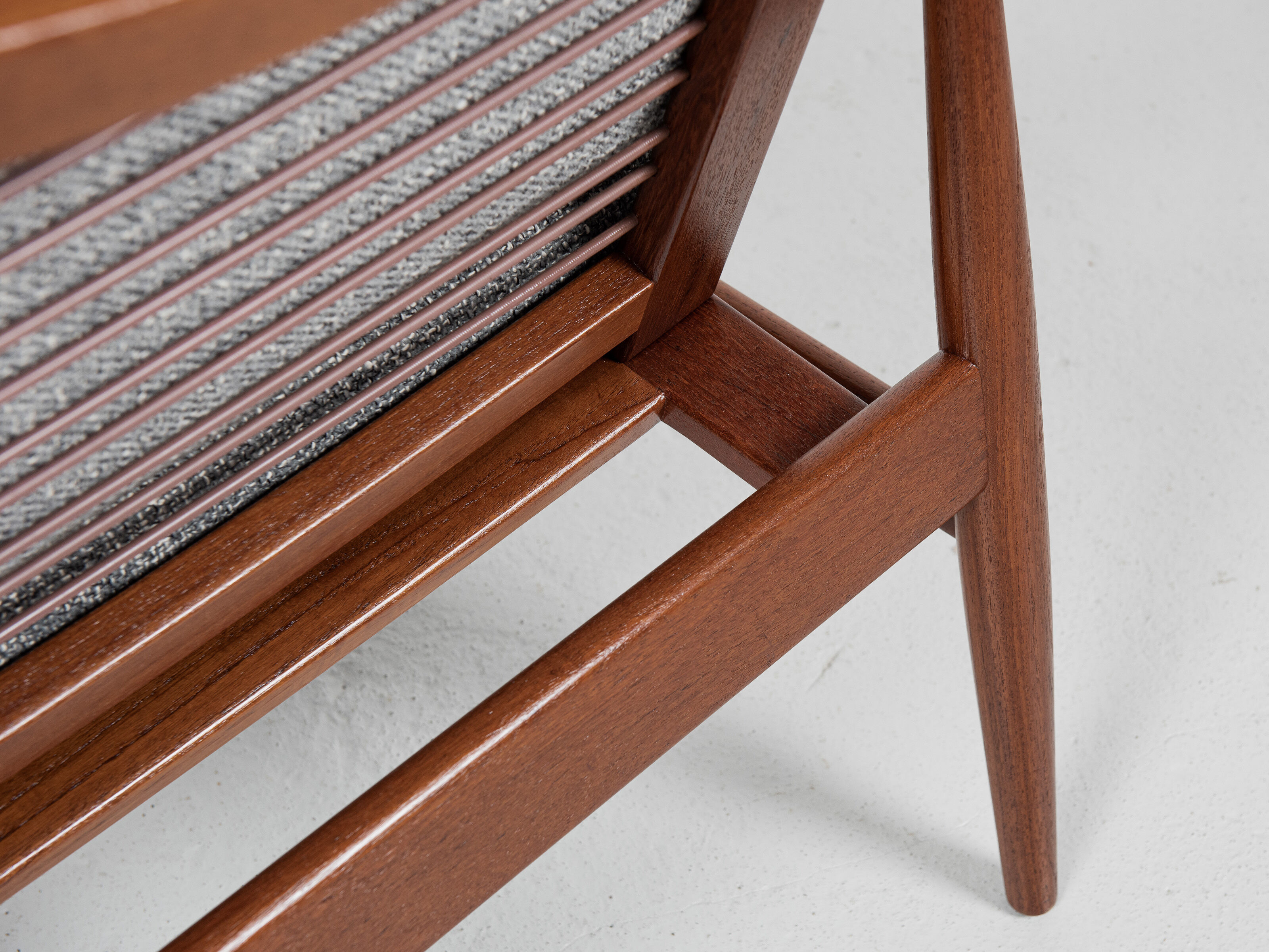 Midcentury Danish Spade Chair in teak by Finn Juhl for France & Søn 1960s